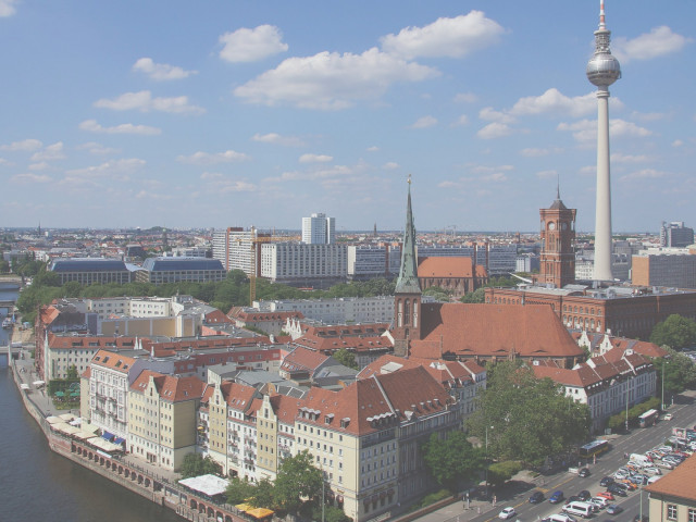 New construction of the office buildings in the German Bundestag